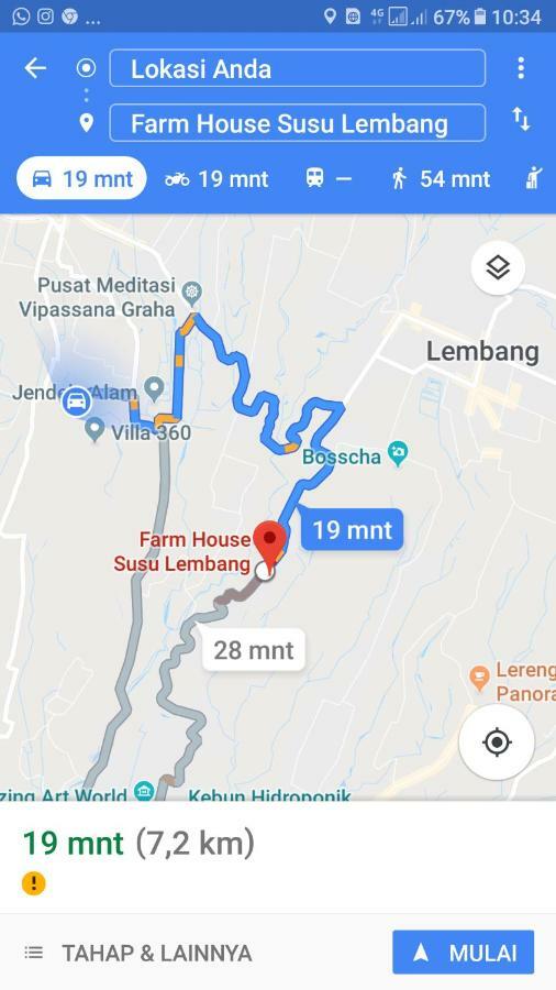 Homestay Triniti Lembang Esterno foto